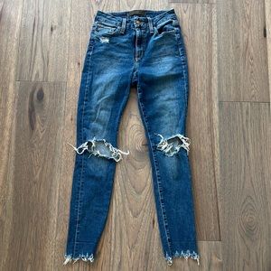 Joes jeans high waisted stretchy jeans